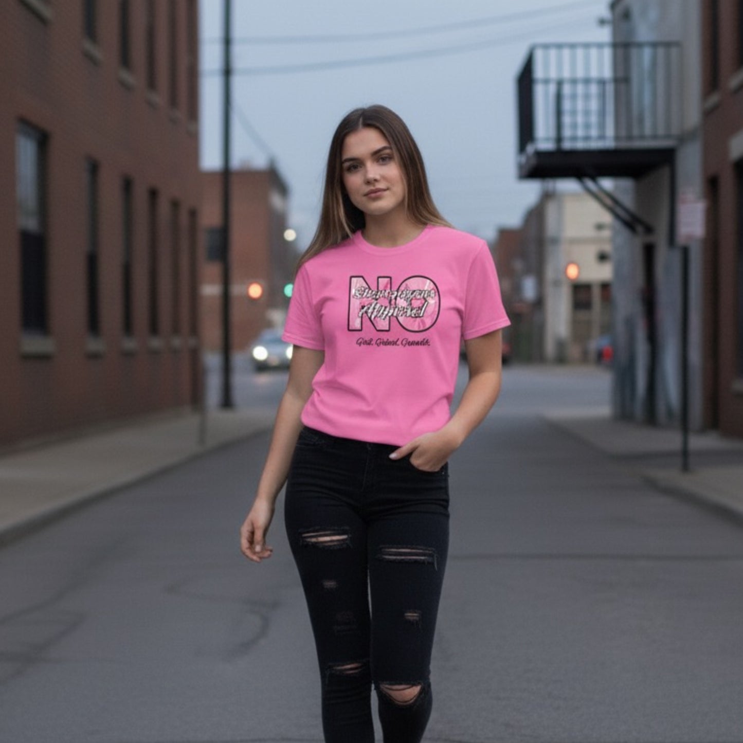 Pink Awareness Logo Tee