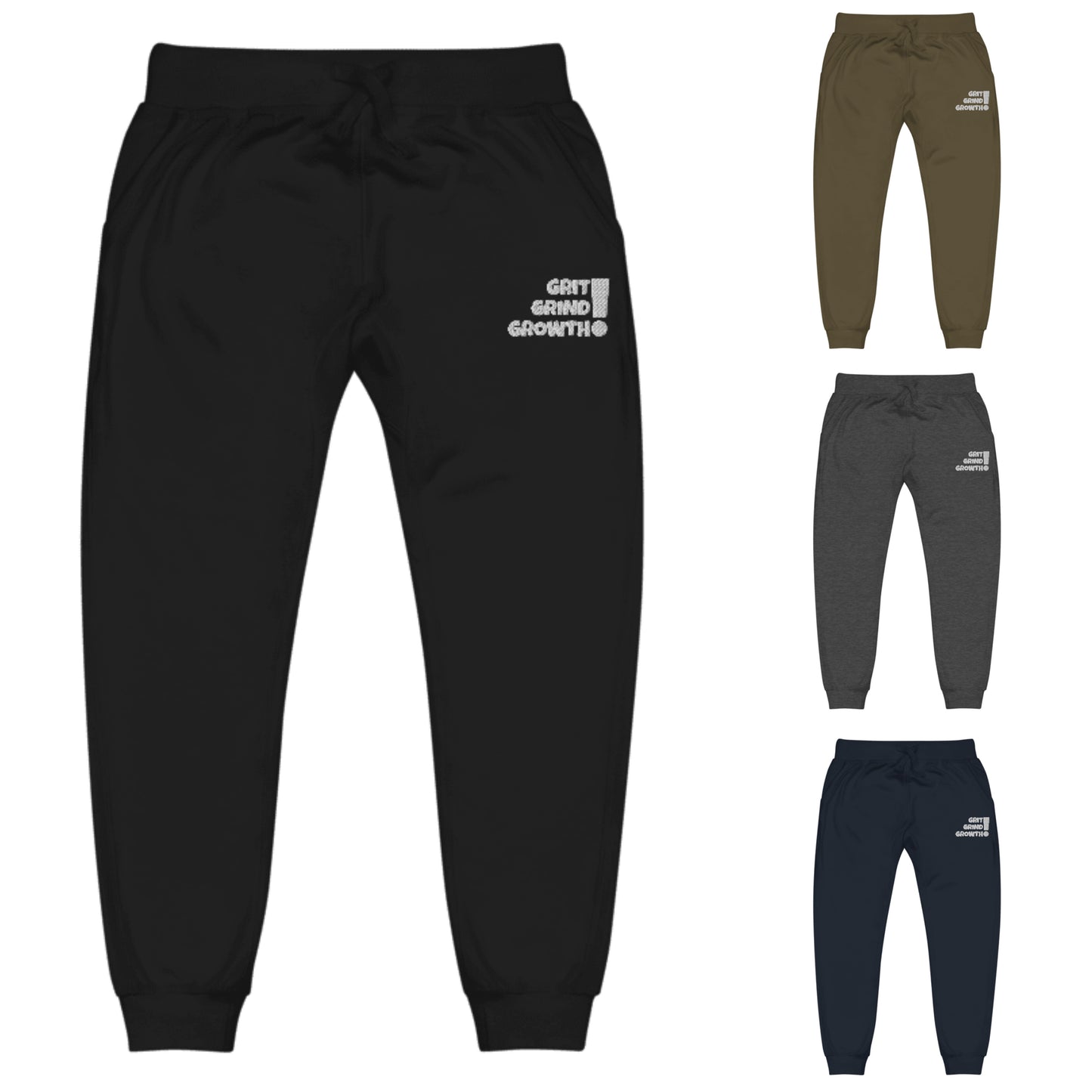Mindset Joggers (white logo)