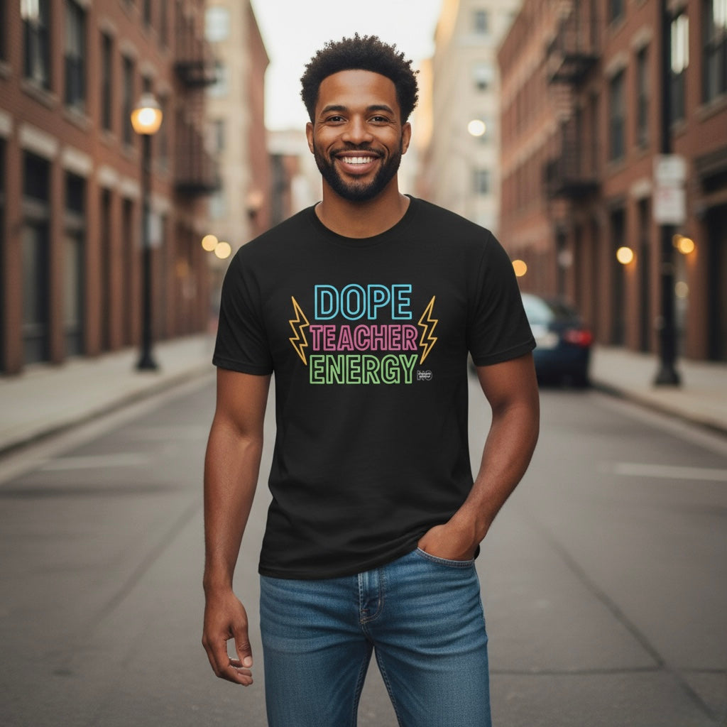Dope Teacher Energy Tee