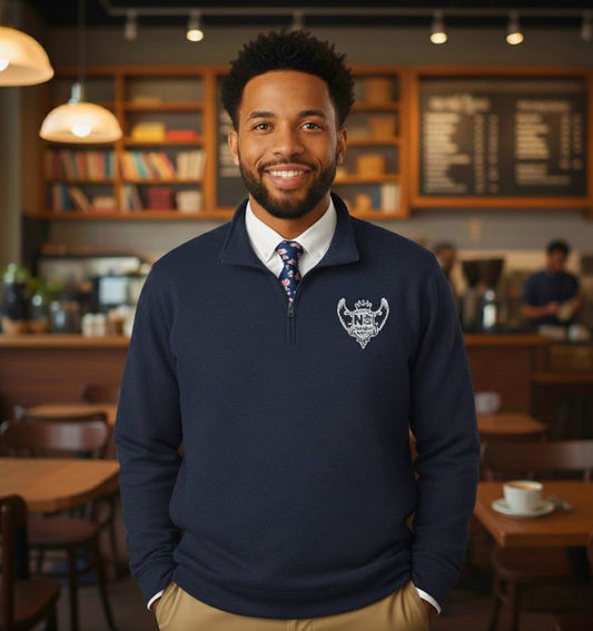 NSA Quarter Zip (navy)