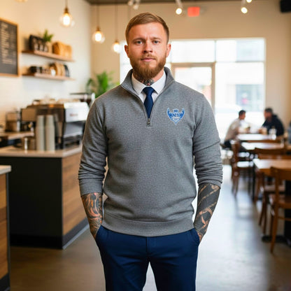 NSA Quarter Zip (gray)
